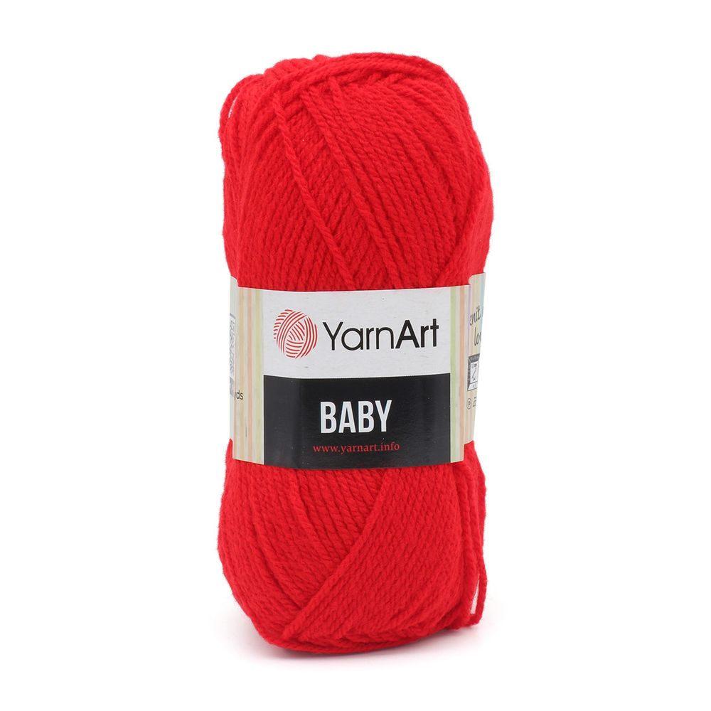 Пряжа YarnArt (ЯрнАрт) Baby / уп.5 мот. по 50 г, 150м, 156 красный