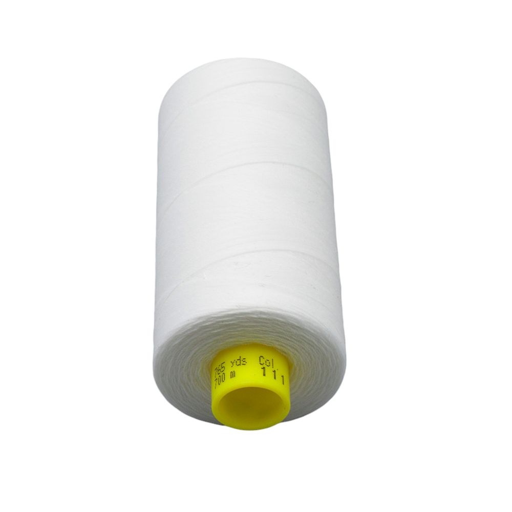 Нитка особо тонкая Gutermann Mara №150 (150/2), 1000 м, 4/713953, цв. 111 айвори, 1 катушка