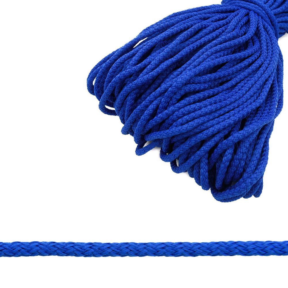 Шнур плетеный ⌀4.0-5.0 мм / 100 метров, 171 т.васильковый