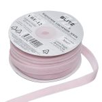 Лента бархатная (тесьма) эластичная 12.0 мм / 16.5±0.5 метра, №607 (13-2800) розовый, Blitz VRE-12