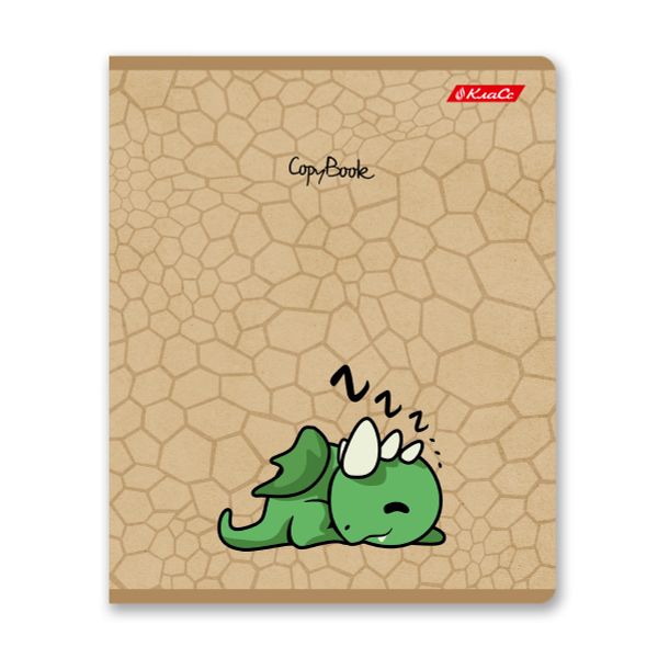 Тетрадь ученическая общая, A5+ 48 л. на скобе 65 г/м², белизна 100%, 10 шт, линия в термоусадочной пленке, 000762 Подраконим!, Светоч 48ТЕТл-001