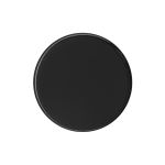 Пуговицы на ножке 40L, 25 мм, Black, черный, 12 шт