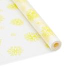 Пленка матовая Салютики 70см*10 м (желтый) 4972