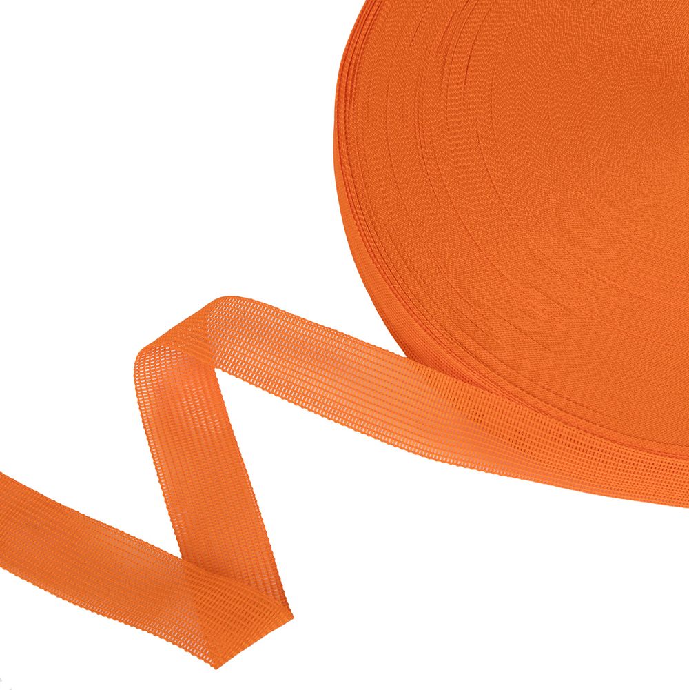 Тесьма (лента) окантовочная 22 мм / 100 метров, 849 оранжевый, Gamma 022 О ЦВ