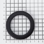 Люверс шторный ⌀ 50мм с многоур. замком пластик, 70 черный-матовый, 10 шт