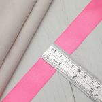 Лента атласная 1-сторонняя 25.0 мм / 22.86±1 метров, 012 яр. розовый, Globus