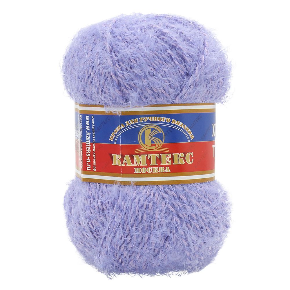 Пряжа Камтекс Хлопок Травка / уп.5 мот. по 100 г, 220 м, 058 сирень