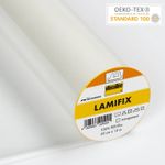 Флизелин для ламинирования блестящий 93 г/м², 45 см / рул. 15 метров, прозрачный, Freudenberg Lamifix