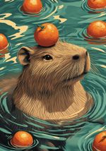 Пазл 1000 элементов, PZL-1000/64 Купание капибары, Фрея