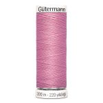 Нитки универсальные Gutermann Sew-all 100 (200 метров), 5 кат. | 663 т.розовый