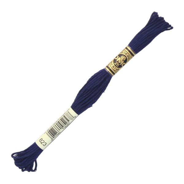 Мулине DMC 117 (823), 12 мотков по 8 метров