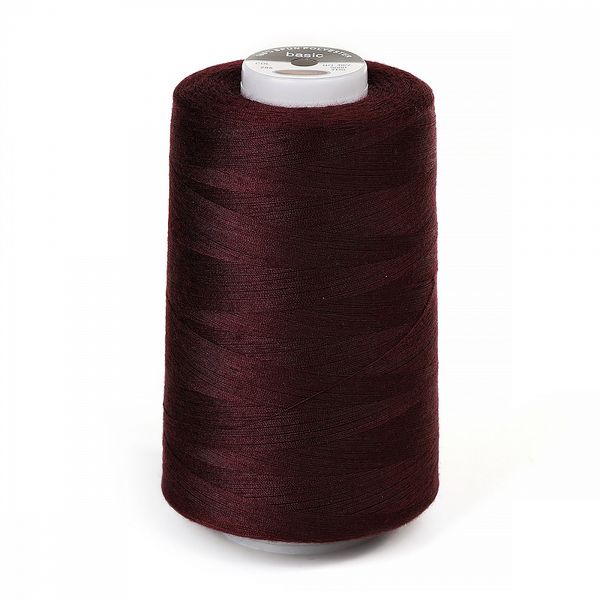 Нитки швейные Max 40/2, 4570 м (5000 ярд), 285 бордовый / 1 бобина