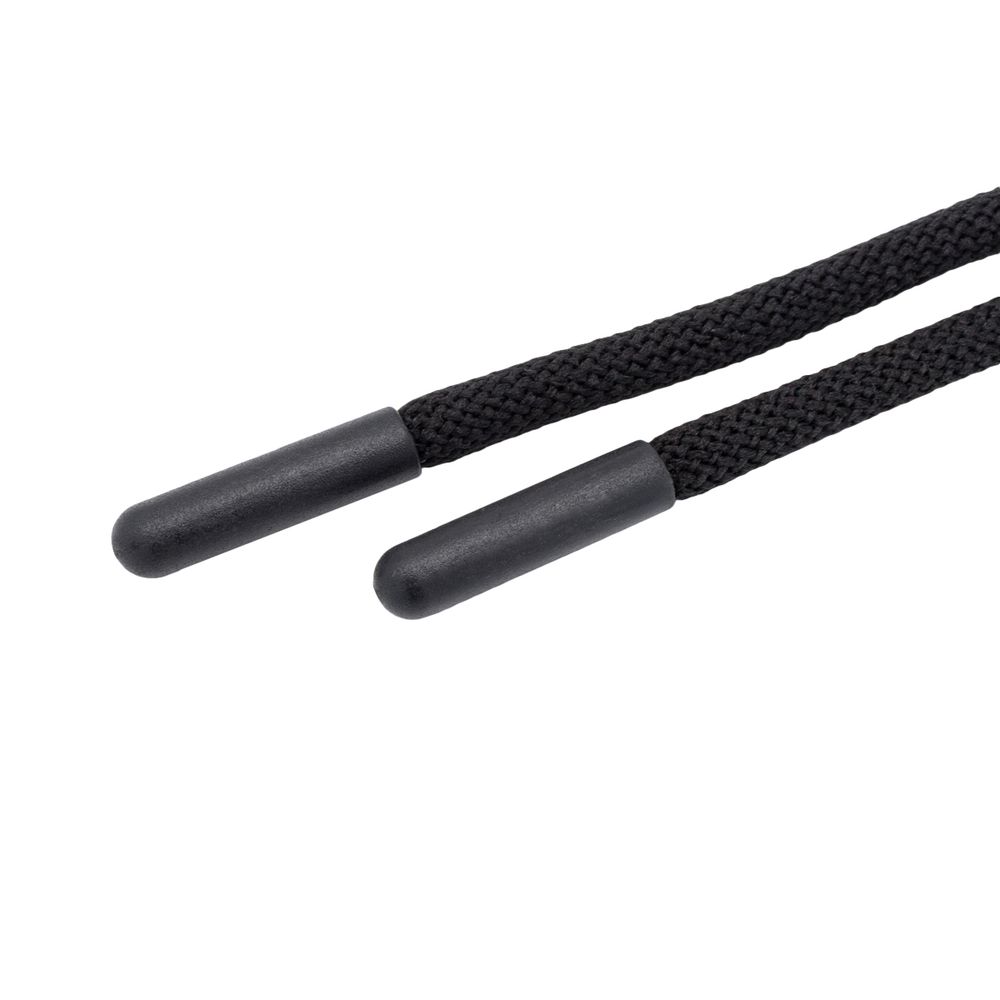 Шнурок декоративный круглый ⌀5.0 мм / 135см, 1 шт, 13 черный, 3AR2808