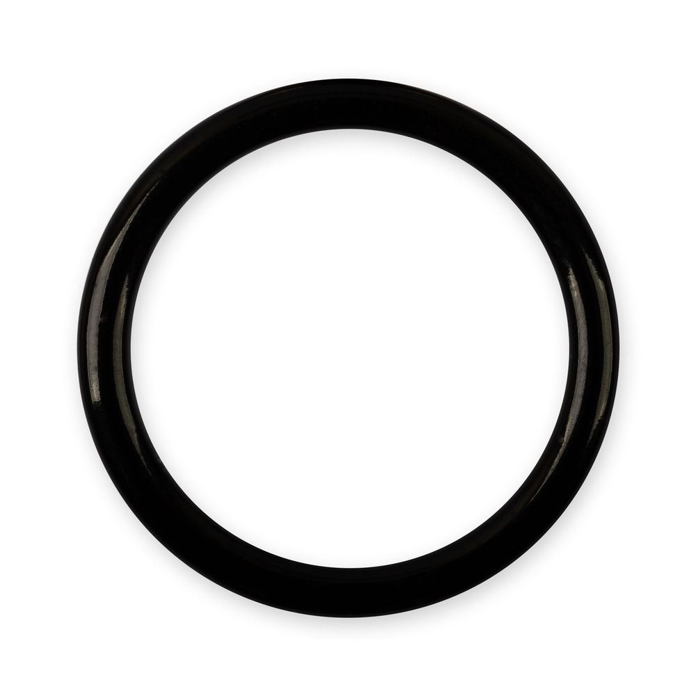Кольцо для бюстгальтера металл ⌀15 мм, 50 шт, черный, Blitz CPK-15