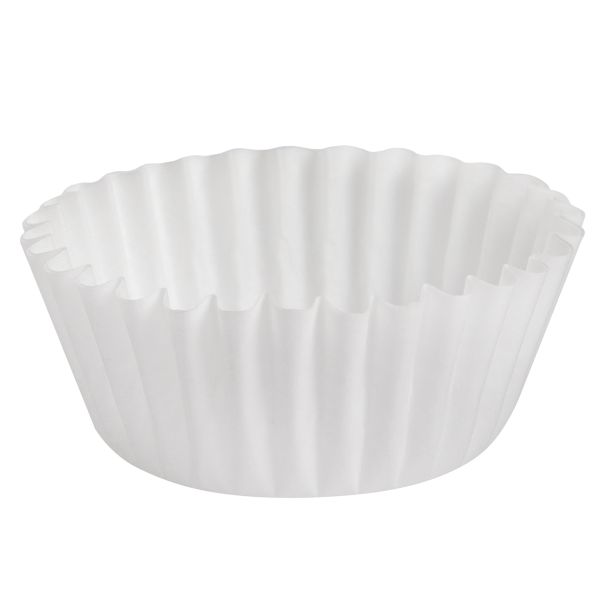 Формы для конфет (капсулы) бумажные 2.5 см, 2.5х2 см, 100 шт, №01 белый, S-Chief PPC-0030