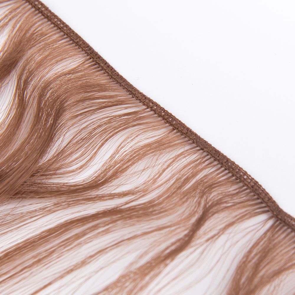 Трессы для кукол 15 см, 100 см, 22 г, 16 русый, HobbyBe HAR-15