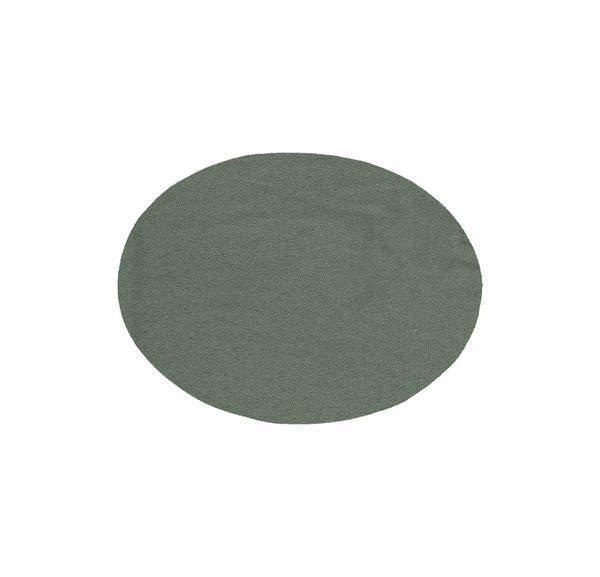 Термоаппликация, овал №2 8х10 см, 2 шт, 2-01-20 плащевка св.серый, Blitz