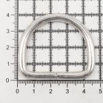 Полукольцо сварное металл внутр. 35.5 мм (внешн. 45.5х40 мм, ⌀5 мм), 10 шт, никель, Р-06-05В(242-01)