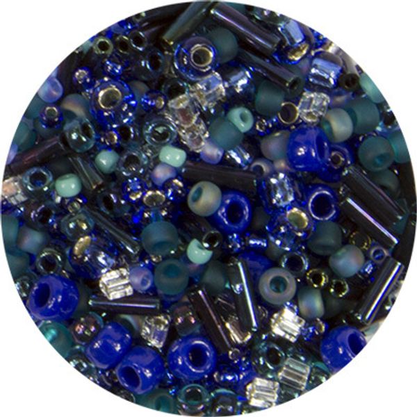 Бисер Toho Mix 1, 500 г, 3224 яр.сине-зеленый