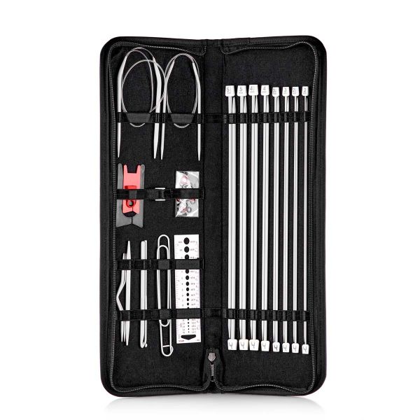 Набор вязальных принадлежностей подарочный многофункциональный, 21 предмет, Pony