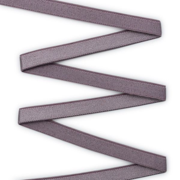 Резинка бельевая (бретелечная) блестящая 10.0 мм / 50 метров, грязно-розовый, ML177.010