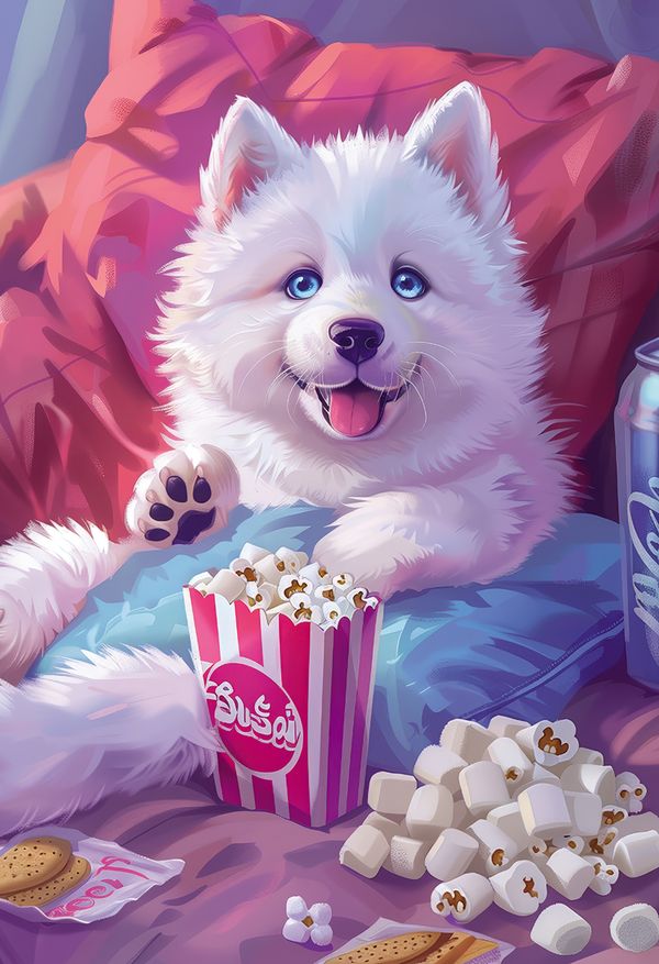 Пазл 500 элементов, Домашний киносеанс, Фрея PZL-500/59