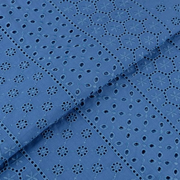 Ткань шитьё (прошва) 285 г/м², 135 см / 10 метров, 17-4028 под джинс, Gamma YFAS-981-R