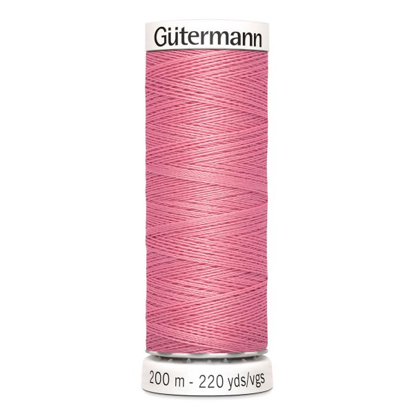 Нитки универсальные Gutermann Sew-all, 200м, 889 нежно-розовый, 5 катушек