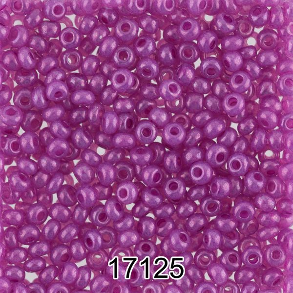 Бисер Preciosa 10/0 (2.3 мм), 500 г, 17125 (Ф013) сиреневый