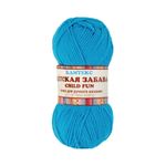 Пряжа Камтекс Детская забава / уп.10 мот. по 50 г, 140 м, цв.024 бирюза