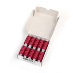 Нитки армированные ПНК им.Кирова 45ЛЛ, бытовые, 200 м / 20 кат., 1208 бордовый