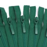Молния спираль (витая) Arta Т5 (5 мм) 1 зам., разъем., 70 см, цв. 529 зеленый, уп.5 шт
