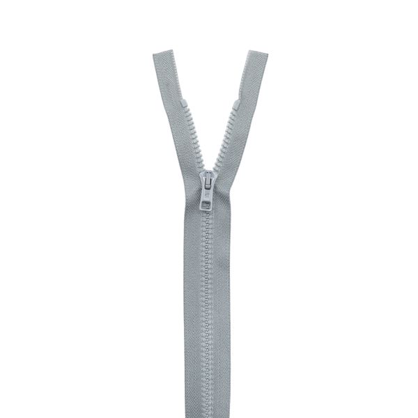 Молния трактор Arta Т6 (6 мм) 1 зам., разъем., 80 см, цв. 074 серый, уп.5 шт