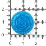 Украшения декоративные пуговицы Розочки, набор 4 цвета, 8 шт (микс 6)