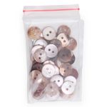 Пуговицы 2 прокола ракушка 16L (9мм) (Purple (фиолетовый)), 50 шт