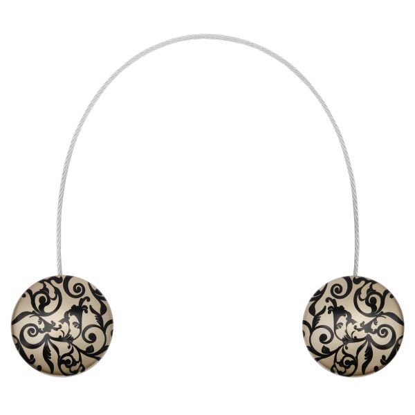 Клипсы для штор магнитные с тросом, 30см ⌀45, 6У