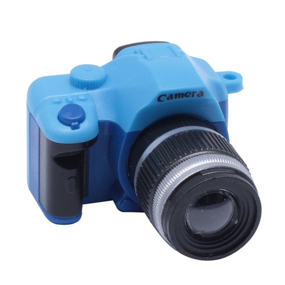 Фотоаппарат для куклы со вспышкой, 45х25х50 мм, 28365 синий