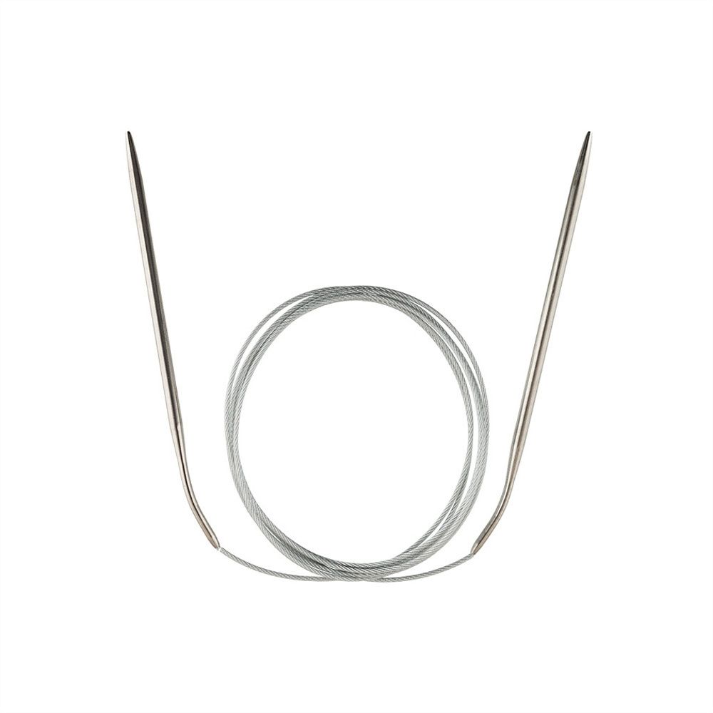 Спицы круговые металл ⌀3,5 мм, 200 см, с металлической леской, Gamma MKX