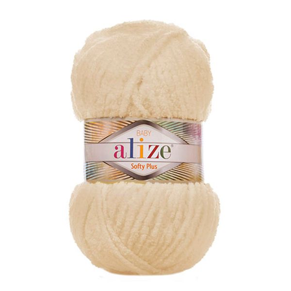 Пряжа Alize (Ализе) Softy Plus / уп.5 мот. по 100 г, 120м, 310 шампань A