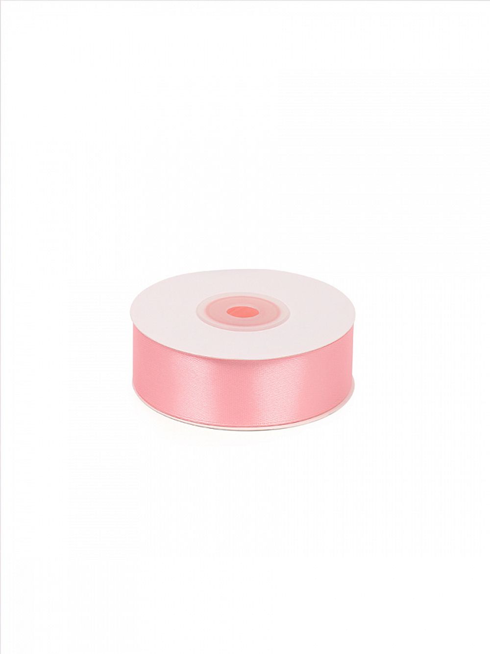 Лента атласная 1-сторонняя 25.0 мм / 22.5±1 метра, 3053 св.розовый, Magic4Hobby