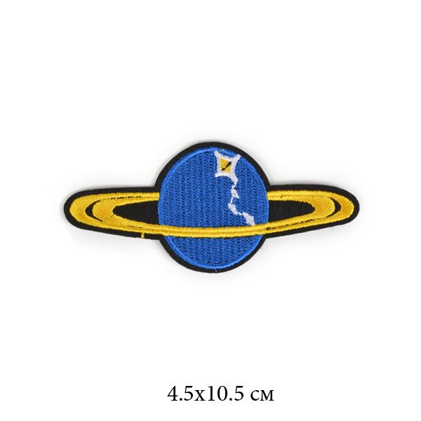 Термоаппликация 2129 Планета 4,5х10,5см 10 шт