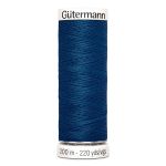 Нитки универсальные Gutermann Sew-all 100 (200 метров), 5 кат. | 967 водная синь