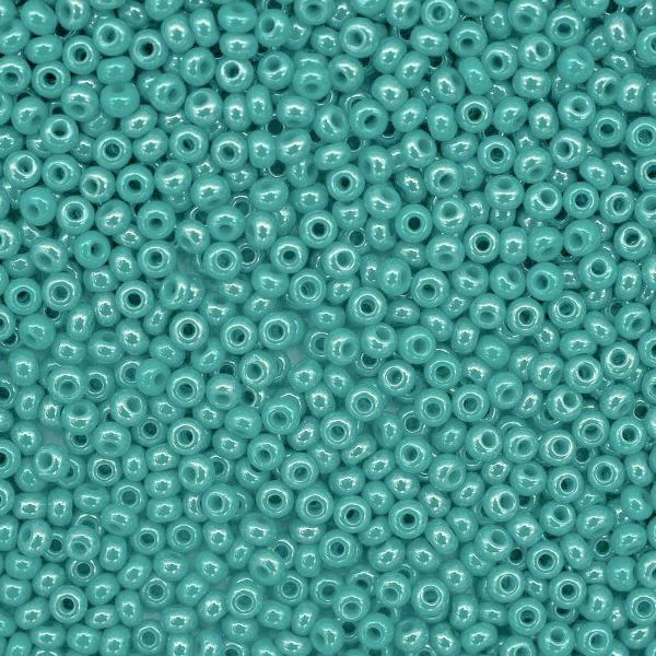 Бисер Preciosa непрозрачный с покрытием 10/0, круг.отв, 100 г (5х20 г), (68130)331-19001-10/0