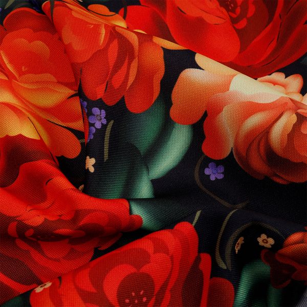 Габардин 140 г/м², 150 см / 1 метр, T.4000.10.1, цв.черный