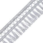 Бахрома отделочная 50.0 мм / 25 метров, 154 светло-серый, 0390-0040, T-04