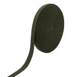 Стропа (ременная лента) 34 мм / 22.86 метра, [49.32 г/пог.м], плетеная эластичная, 11 хаки, 3Al296