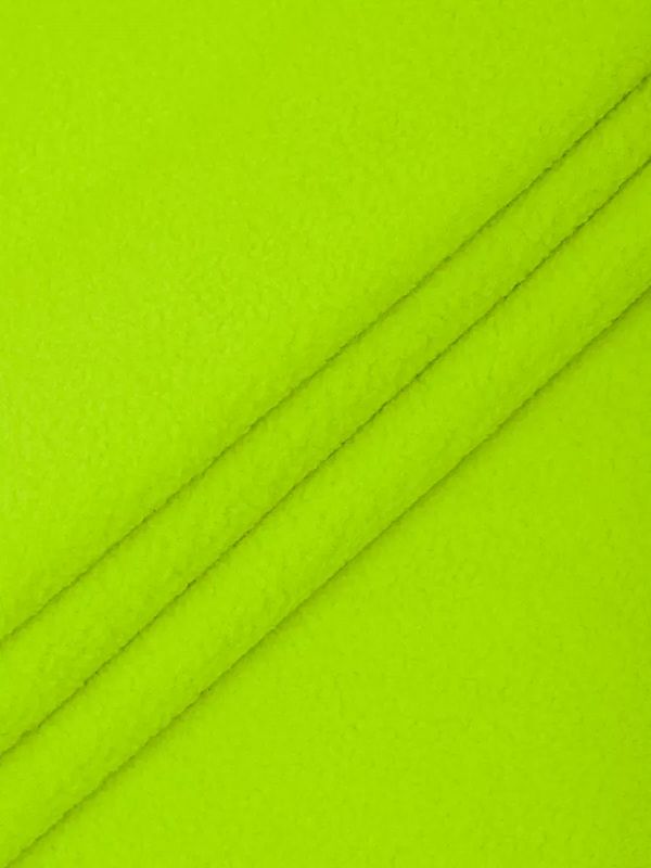 Флис 2-сторонний 190 г/м², 150 см / 10 метров, N-TBY-0059-229, цв.F229 неон желтый
