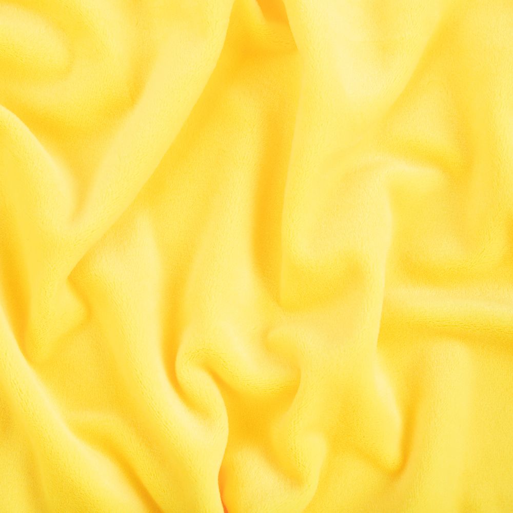 Микровелюр 312±5 г/м², 150х160±2 см, №178 жёлтый, Gamma MCVN