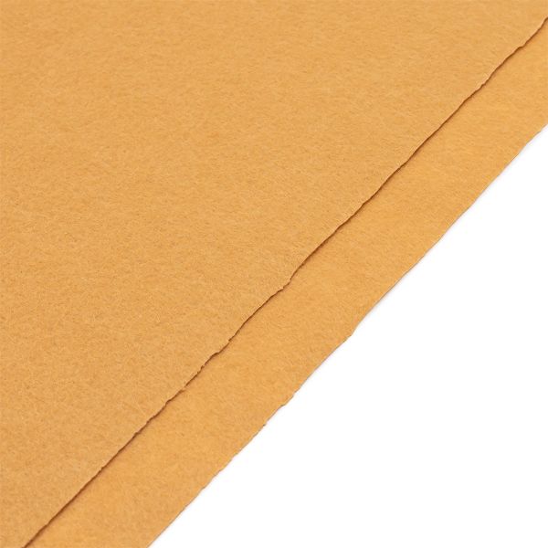 Фетр листовой жесткий 1.0 мм, 20х30 см, 100% п/э, 2 шт, цв. т.бежевый, 26971