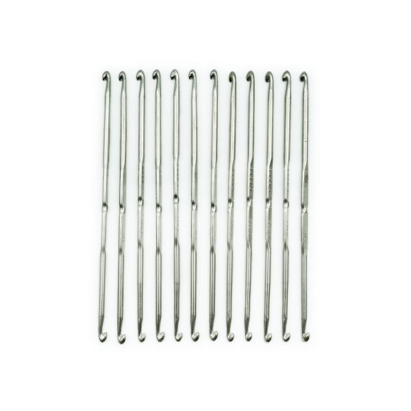 Крючок вязальный двусторонний №6/0-7/0, в упак. 12 шт, 0333-6150, 12 шт